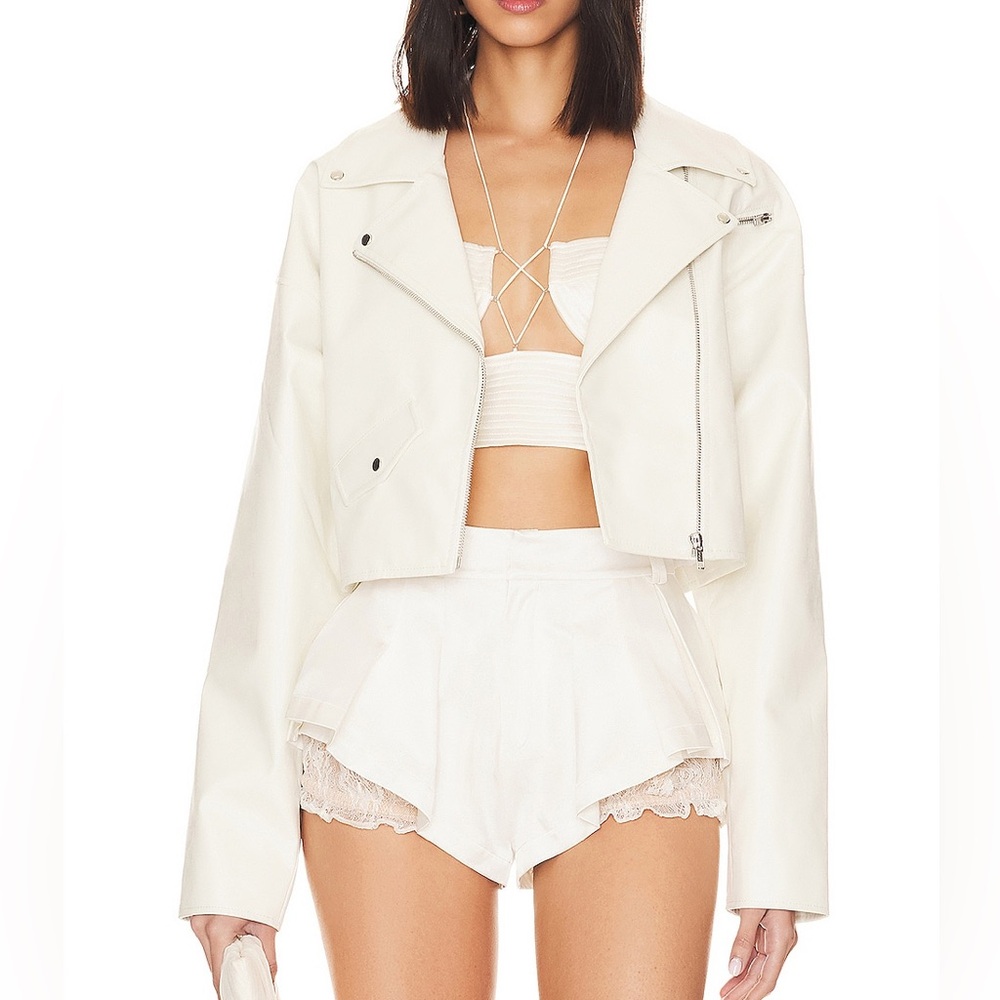 Lovers + Friends BRIDE MOTO JACKET